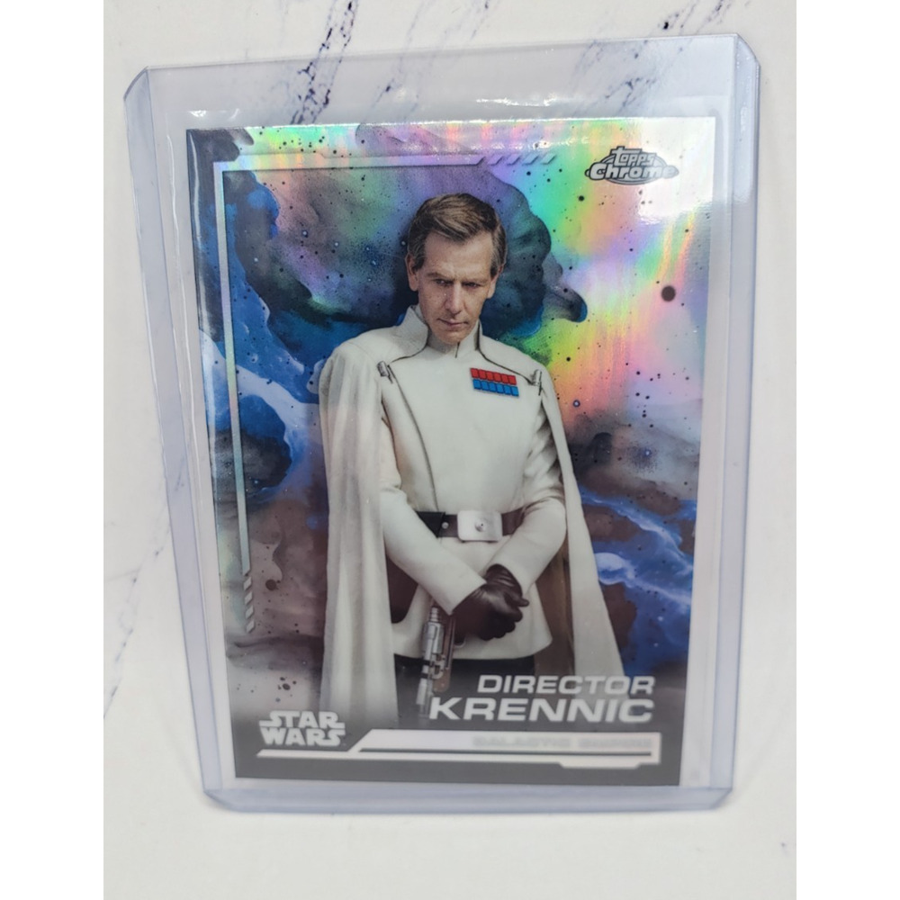 2024 Topps Chrome Star Wars #120 Director Krennic Rainbow Refractor